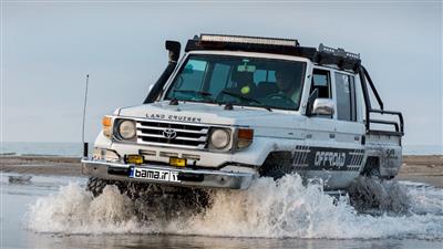 تجربه رانندگی آفرود با الوند کروزر